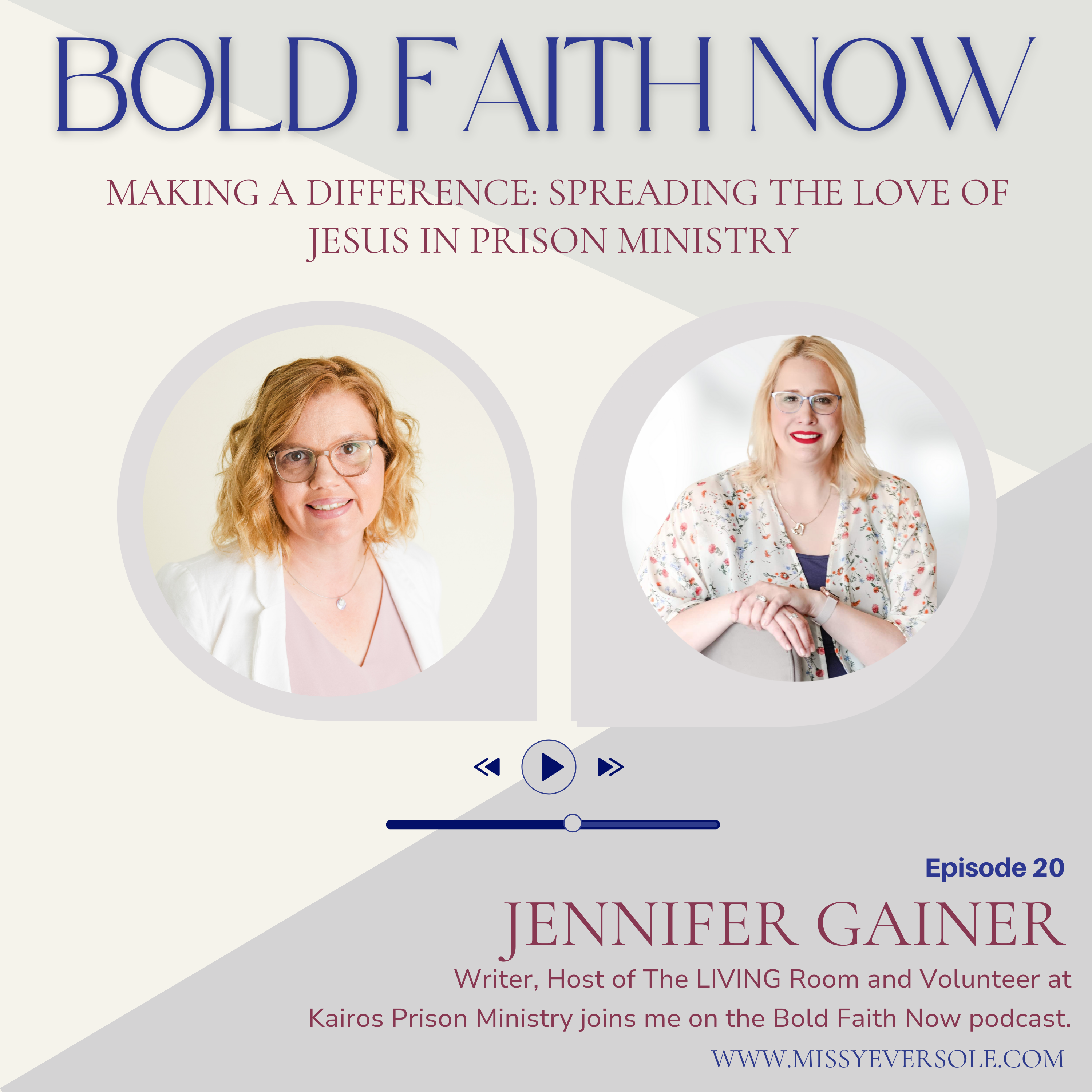 20 Making a Difference: Spreading the Love of Jesus in Prison Ministry with Jennifer Gainer