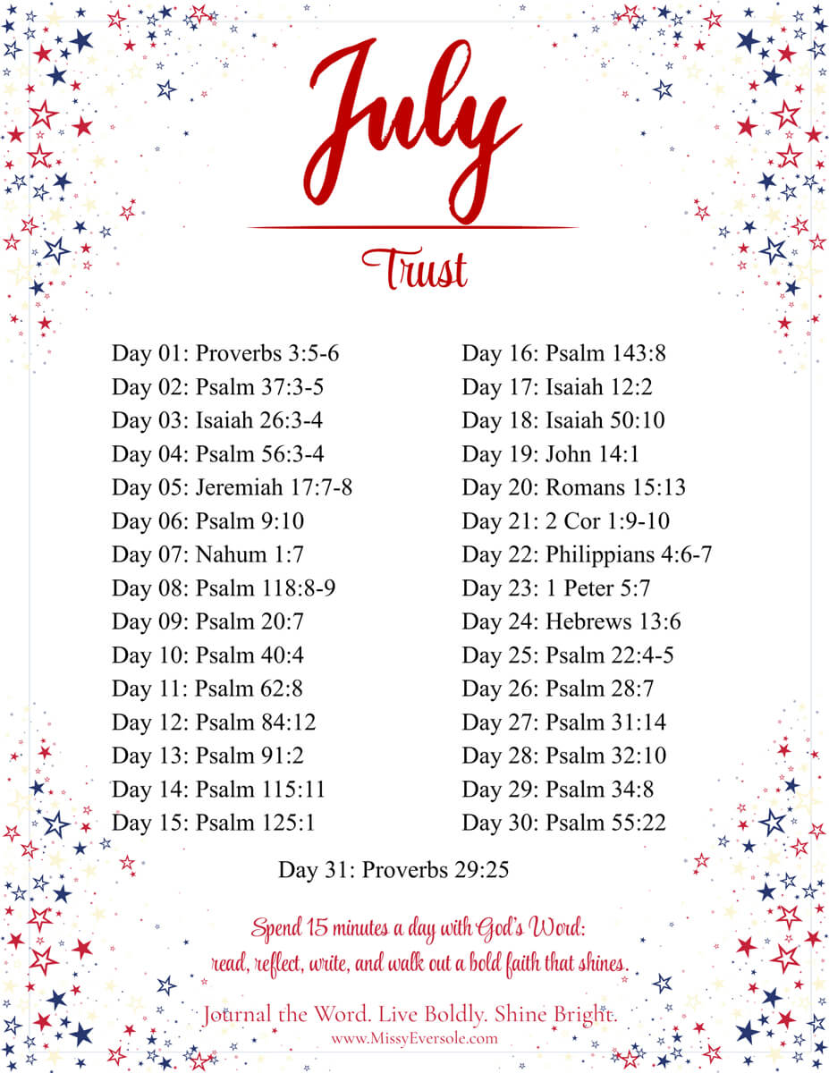 July Bold Faith Lead Magnet