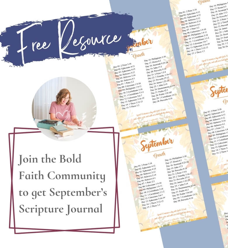 Bold Faith September